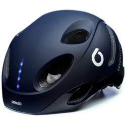 briko e one led dark blue casco ciclismo professione ciclismo