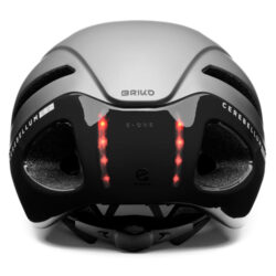 briko e one led silver casco ciclismo professione ciclismo